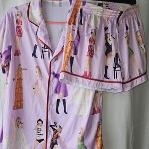 Women's Printed Pajama Set